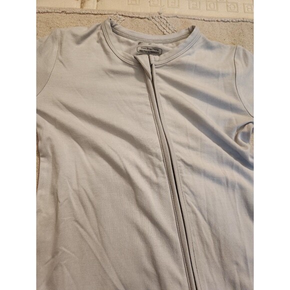 Bumbunny bamboo footie size 4T -light grey - Picture 4 of 4